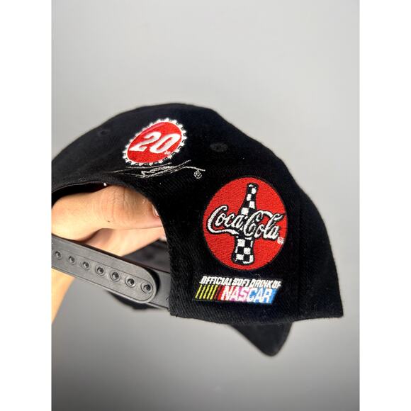 Vintage 90s Coca Cola Racing Family Nascar Snapback Hat - Picture 5 of 8